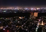 東京都心とスカイツリーを望む人気の西側夜景